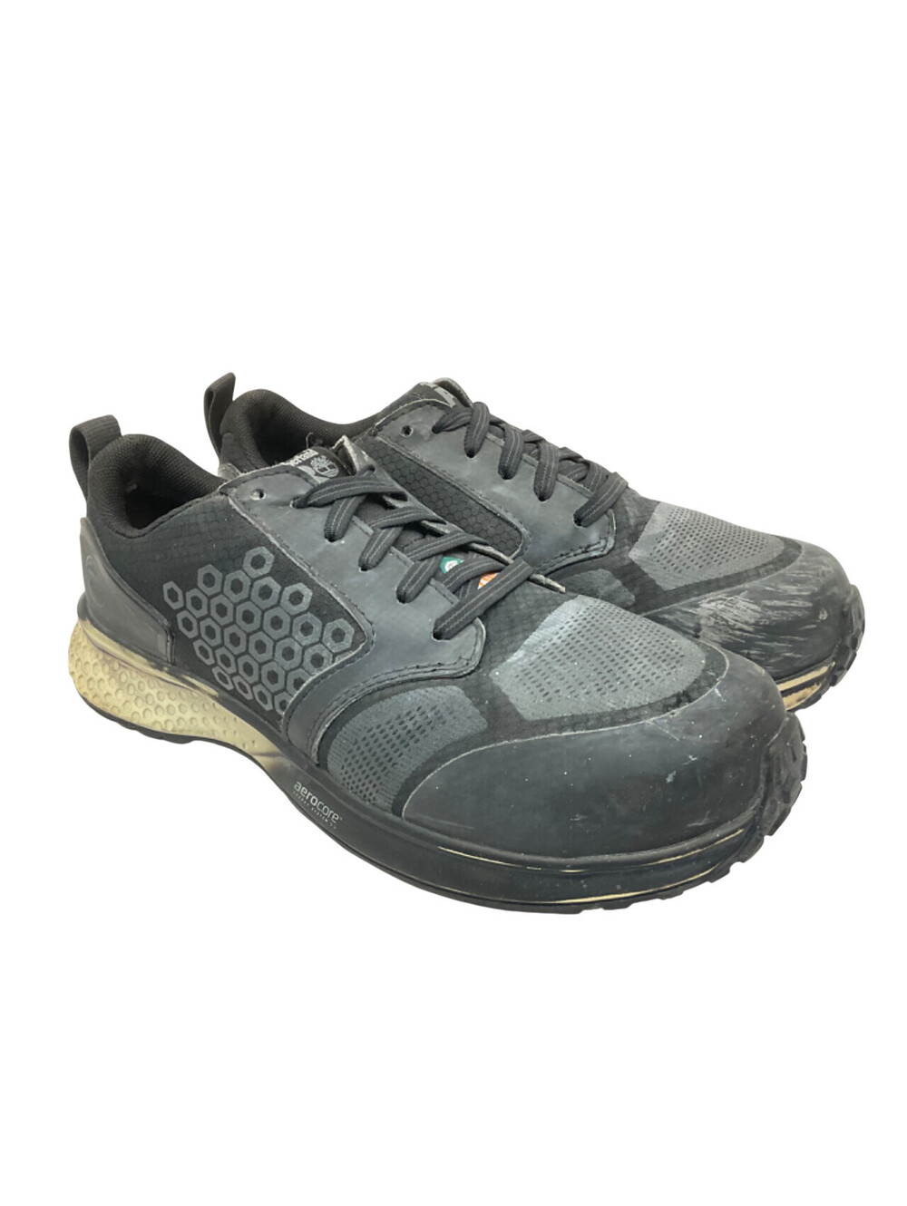 Timberland PRO Men's Reaxion Composite Toe Work Shoes A21SS Black/White 8W